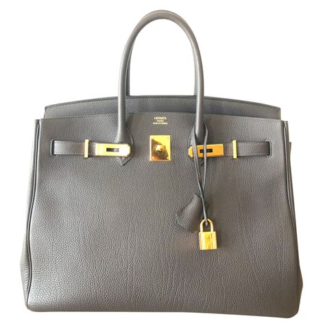 hermes birkin 35 grey etin|vintage Birkin 35.